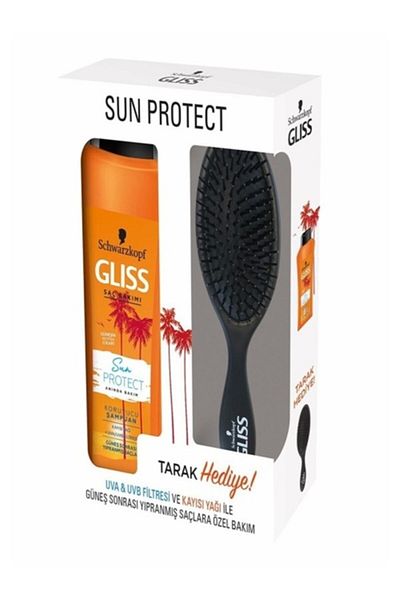 Gliss Glıss Sun Protect Shampoo and Comb - 525 ml
