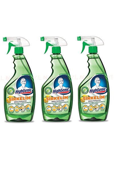 Highgenic Sirkelim Sirkeli Temizleyici 750 ml 3'lü