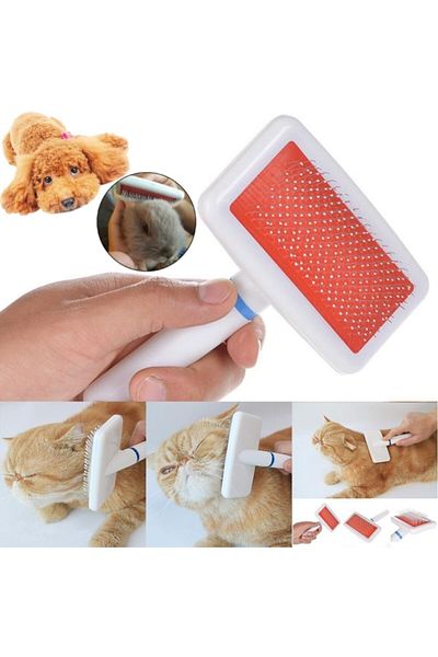 GoodSell Pet Hair Combing and Scratching Brush with Wire