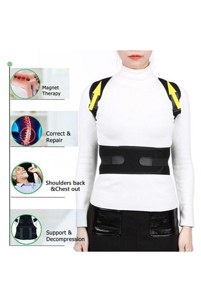 ZEYZEN Black Upright Posture Corset