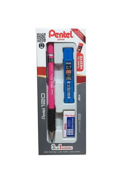 Pentel Σετ τριπλών στυλό 120a3 Dx 0,7 mm