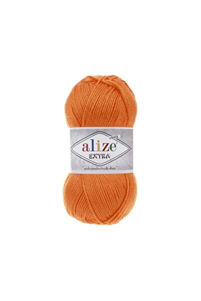 Alize برتقالي إضافي محبوك يدويًا - خيط 407