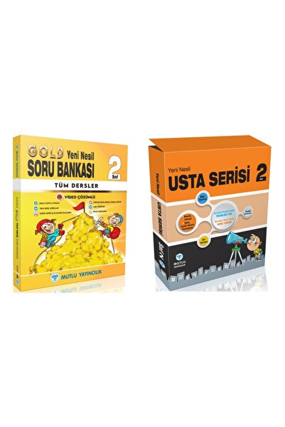 Mutlu Yayıncılık 2. Sınıf Gold Soru Bankası-yeni Nesil Usta Serisi Mutlu Yayı...