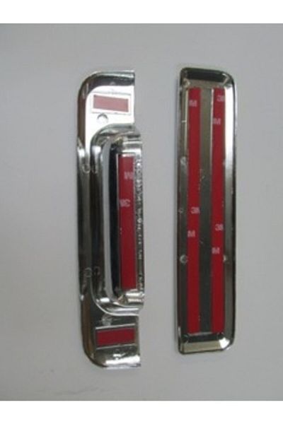 Mazda Bt 50 Pick up Rear Trunk Opening Handle Nickel Plated 2 Piece Set Oem No: 374-28