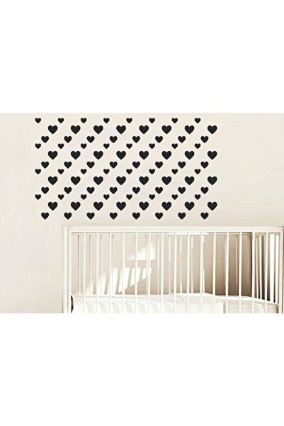 ETD Lazer Kesim Ahşap Kalp Dekoru 100 Adet