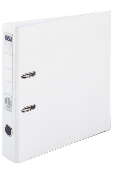KRAF Dosar de birou Narrow 1030 Alb 2 buc