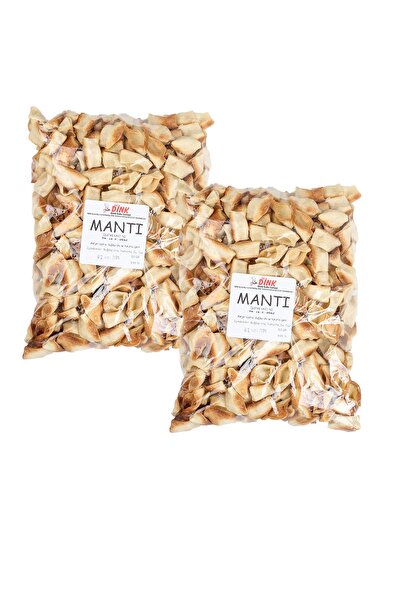 DİNK GIDA Mantı Özel El Yapımı Ev Mantısı 500g. 2 Paket