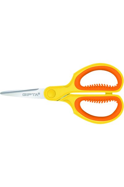 Gıpta Blunt Tip Plastic Body 4 Colors 24 Pieces Children's Scissors K7060