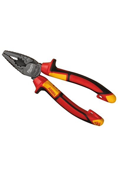 Milwaukee T4932464571 Ağır Hizmet Tipi Vde Elektrikçi, Izoleli Kombine Pense 165mm