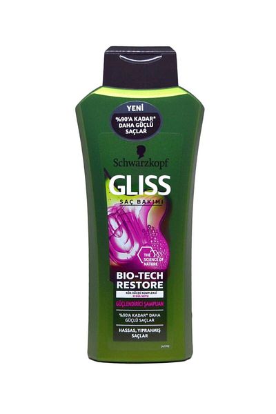 Gliss Bio-Tech Restore 525 ml Strengthening Shampoo