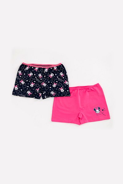 Minnie Mouse Licensed Girl's Boxer Set of 2