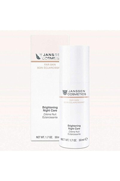 Janssen Cosmetics Brightening Night Care 50 Ml. Aydınlatıcı Gece Bakımı
