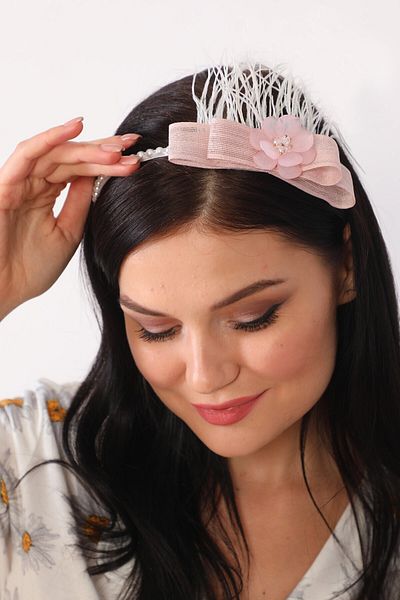 lohusahamile Abelia Powder Pink Maternity Crown