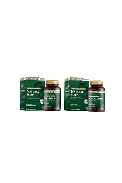 Nutraxin Natural Sleep 60 Tablets - Flat Cut