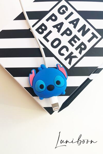 Luniboon Stitch Şarj Kablo Koruyucusu