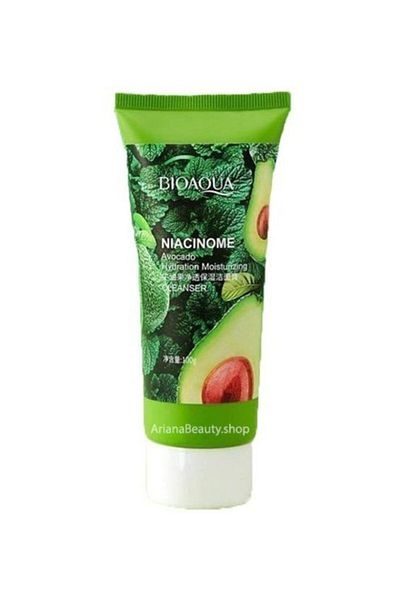 Bioaqua Niacinome Avocado Moisturizing Brightening Facial Cleanser 100 gr