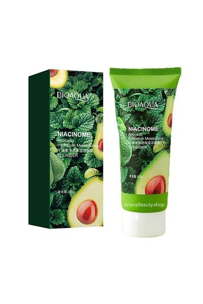 Bioaqua Niacinome Avocado Moisturizing Brightening Facial Cleanser 100 gr