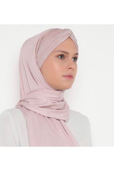 Differenza Knot Princess Combed Σάλι Πούδρα