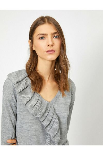Koton Pullover - Grau - Regular Fit