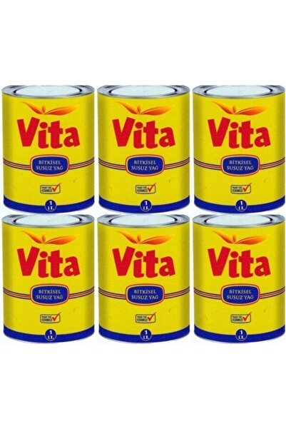 vita Bitkisel Susuz Margarin 1 Lt 6 Adet
