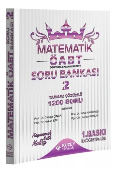 Kuzey Akademi Yayınları Kuzey Akademi Öabt Ilköğretim-lise Matematik 1200 Sor...