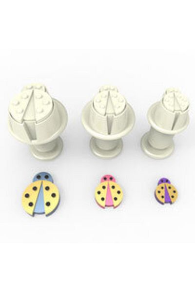 Pasta Store Ladybug Patterned 3-Piece Mini Injector Copat