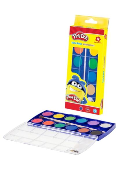 Play Doh Playdoh 12li Küçük Sulu Boya