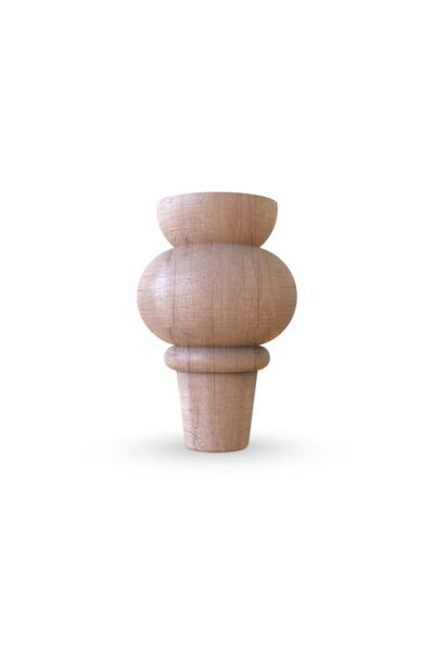 BLEG Ahşap Koltuk Ayağı - Kupa 10cm - Kendin-yap Projeleriniz Için Harika Seçim.