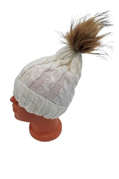 EDWOL قبعة فروي نسائية إكرو