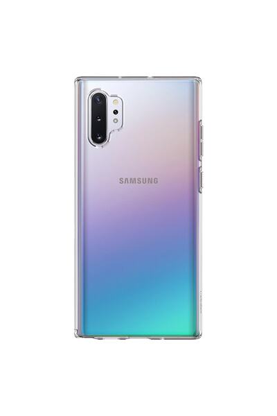 Molly Galaxy Note 10 Plus Şeffaf Silikon Kılıf