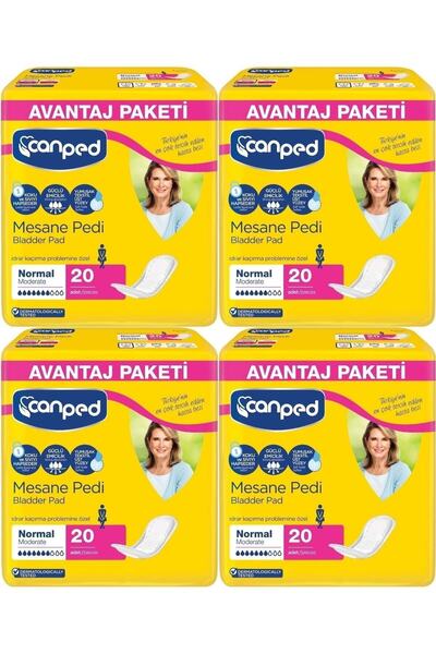 Canped M-orta Boy Normal 80 Adet  Mesane Pedi Avantaj Paket