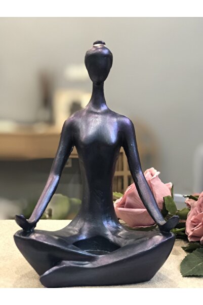 Not Art Yoga Yapan Kadın Tilayt Mumluk