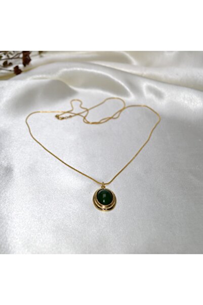 Y&M PERLA ACCESSORİES Altın Kaplama Kolye