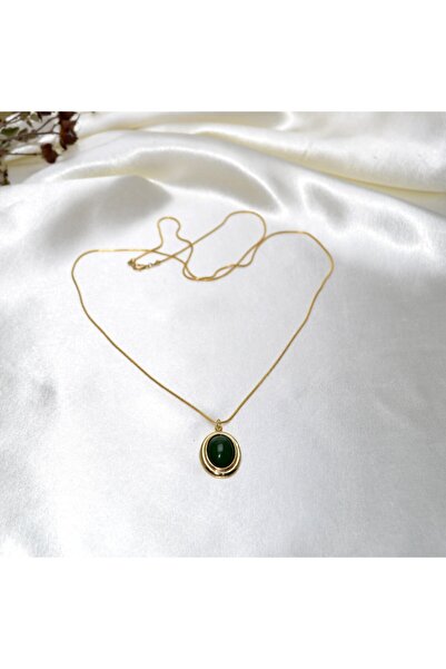 Y&M PERLA ACCESSORİES Altın Kaplama Kolye