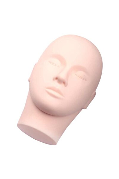Prime Kaş Kirpik Alıştırma İçin 3d Silikon Kafa