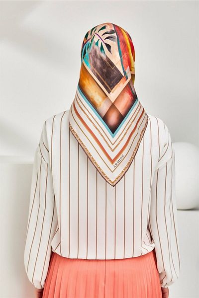 Armine Dj Pure Silk Κασκόλ 8319d (s)