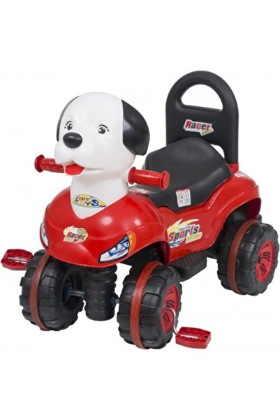 Enhoştoys Enhoş Pedallı Yatay Direksiyonlu Atv Büyük Köpekli Çocuk Arabası