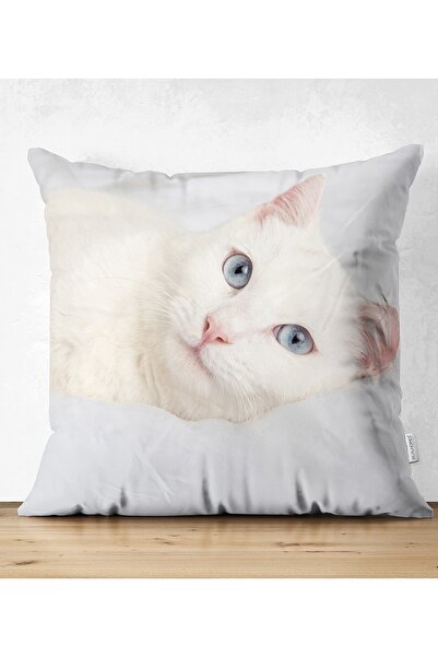 Realhomes Милий котячий візерунок цифровий друк сучасний двосторонній замшеви...