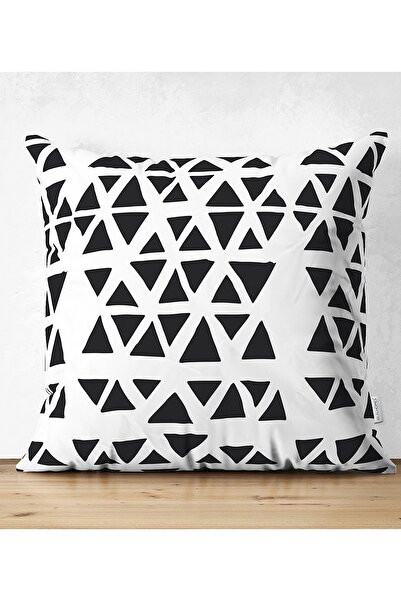 Realhomes Față de pernă modernă din piele de căprioară, imprimată digital, cu...