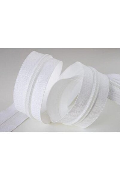 Evren Ev Tekstil Evren 10 Metre Beyaz Fermuar + 20 Başlık