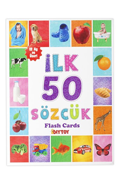 bebeğimin أول 50 كلمة بطاقة فلاش