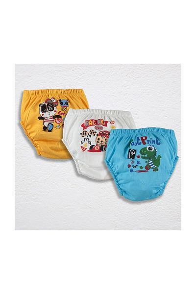 Momslab Storybaby - Ανδρικό εσώρουχο προπόνησης 3 τεμαχίων