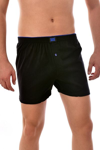 Tutku Ribana Sports Ανδρικά εσώρουχα 3 τμχ Χτενισμένα βαμβακερά κουμπιά Boxer 3 τμχ Ανδρικά σώβρακα Kom 3 τμχ Οικονομικό Σετ Μαύρο
