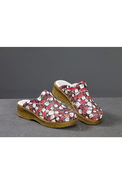 20tasarımterlik Patterned Orthopedic Classic Sabo Slippers Medical Hospital Nurse Doctor Staff Slippers Clinical Secretary