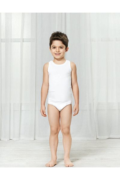 SEASOUL Bamboo Boy White Color Slip