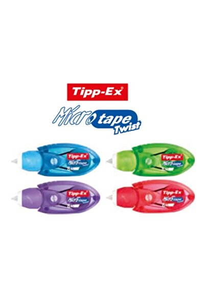 MANKAN Bic Tıpp Ex Mıcro Tape Twıst 8m Şerit Silici