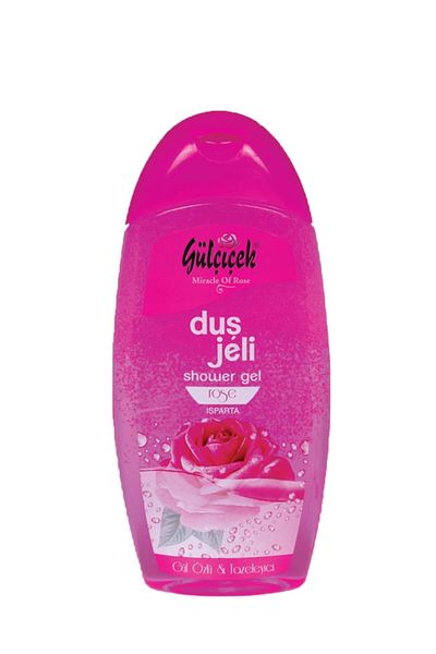 GÜLÇİÇEK KOZMETİK Rose Flower Rose Flavored Shower Gel 400 Ml Refreshing Rose Fragrance