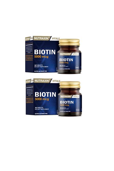 Nutraxin Biotin Hair Vitamin - 30 Tablets