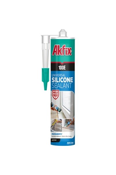 Akfix 100e Genel Amaçlı Silikon Şeffaf