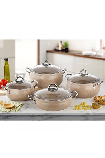 gülsan Nil 8 Parça Tencere Seti